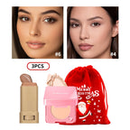 Foundation Stick and Pressed Powder Makeup Set