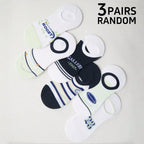 Polyester Elastane Women No Show Liner Socks 5 Pack