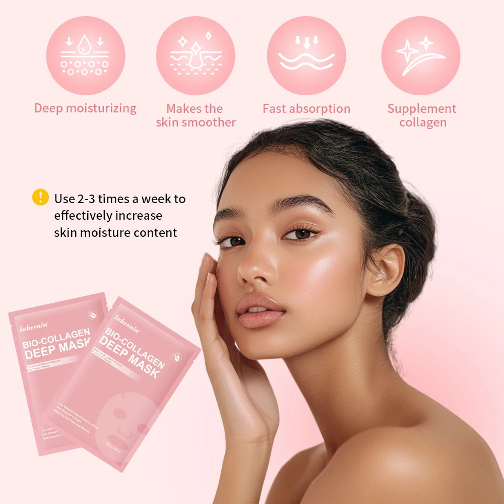 Collagen and Turmeric Peel Off Overnight Facial Mask Duo - 6