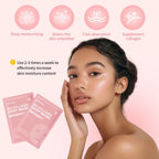 Collagen and Turmeric Peel Off Overnight Facial Mask Duo