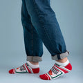 Cotton Blend Tomato Print Ankle Socks
