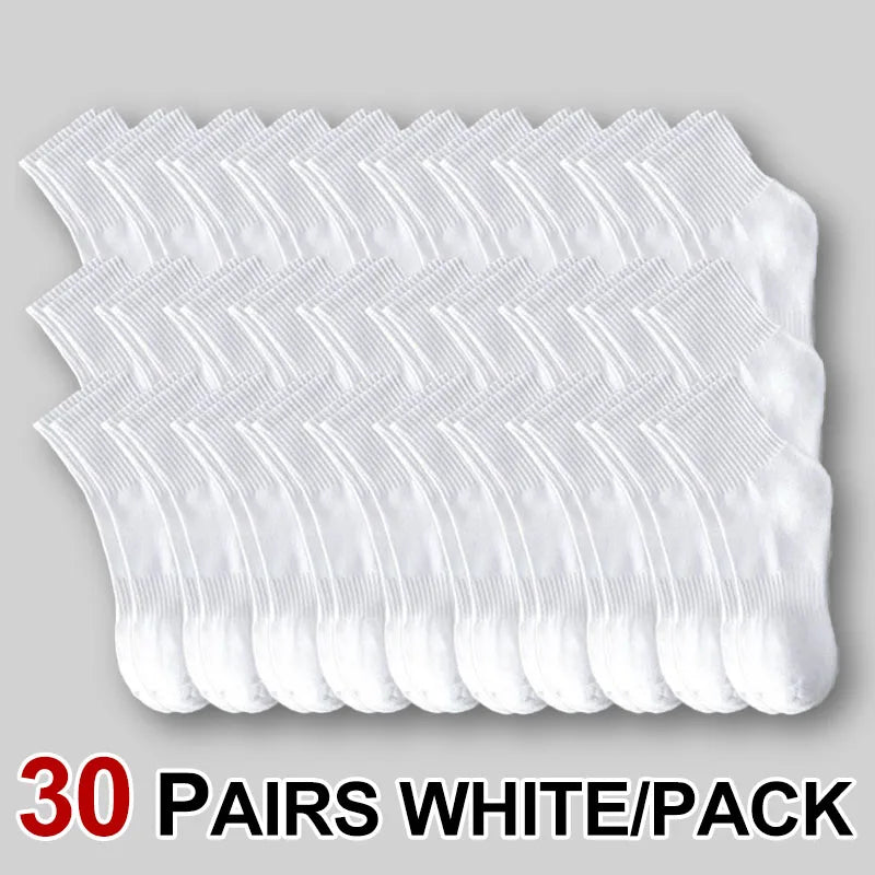 Polyester Blend Mid Calf Crew Socks Multipack