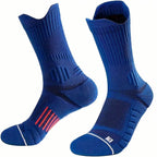 Nylon Elastane Men Athletic Sport Socks