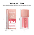 Waterproof Velvet Matte Liquid Blush with Mushroom Applicator