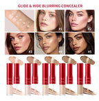 Dual Ended Liquid And Stick Blurring Concealer For Full Face Coverage