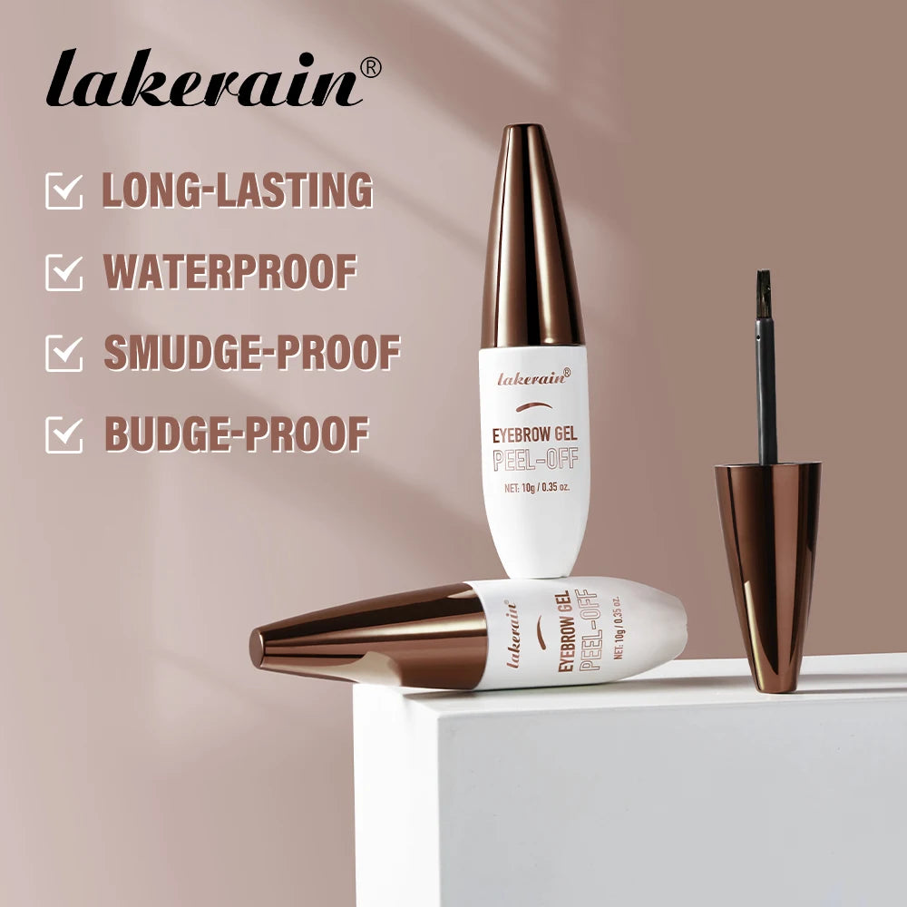 Waterproof Peel Off Eyebrow Tint Liquid Dyeing Cream - 3