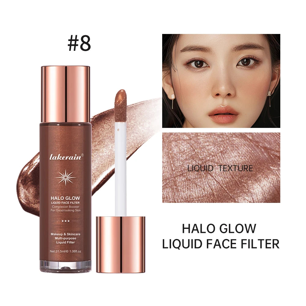Liquid Face Highlighter Makeup Glow Serum