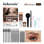 Eyelash and Eyebrow Tinting Kit Waterproof Cosmetic Dye