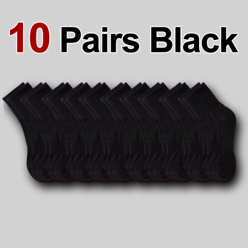 Polyester Blend Mid Calf Crew Socks Multipack