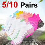 Polyester Elastane Low Cut Sports Socks