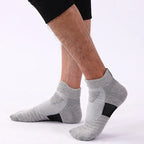 Polyester Elastane Mens Athletic Sports Socks 10 Pairs