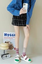 Striped Cotton Middle Tube Casual Socks