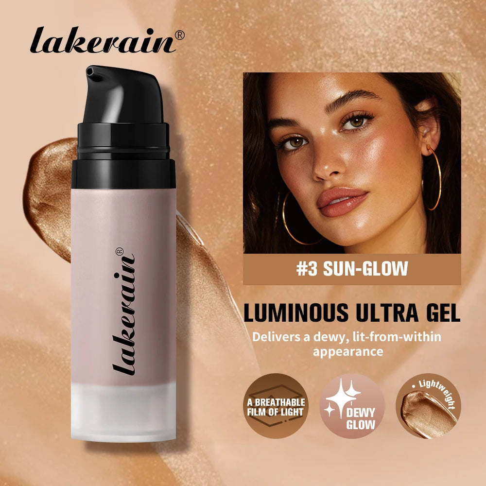 Water Based Gel Face Highlighter and Illuminating Makeup Primer