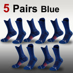 Nylon Elastane Men Athletic Sport Socks