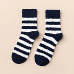 Polyester Elastane Warm Winter Crew Socks