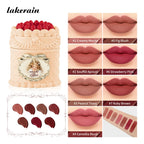 Strawberry Matte Lip Clay Velvet Cream Lipstick