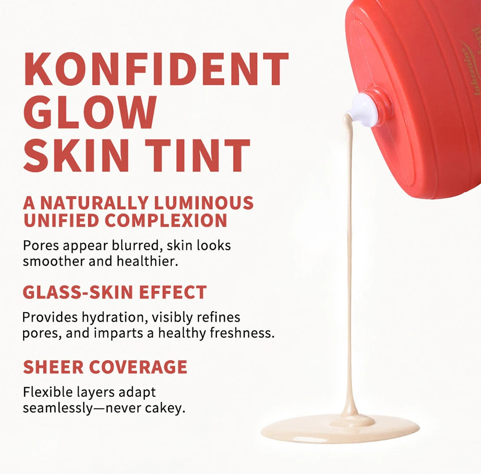 Liquid Skin Tint Foundation Radiant Coverage Makeup
