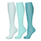 Nylon Polyester Elastane Knee High Compression Socks