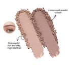 Dual Shade Eyebrow Powder Palette with Application Brush