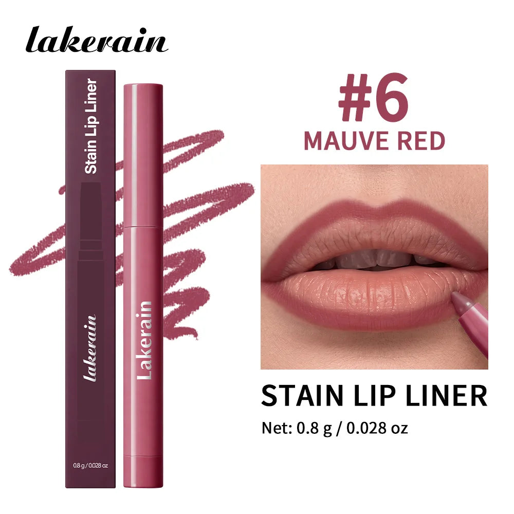 Matte Lip Liner Pencil Waterproof Long Lasting Contour Pen - 25