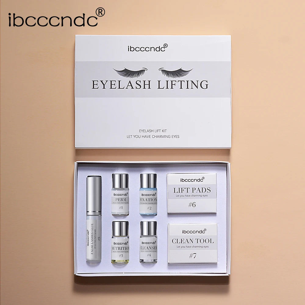 Professional Eyelash Lifting and Perming Set for Home Use