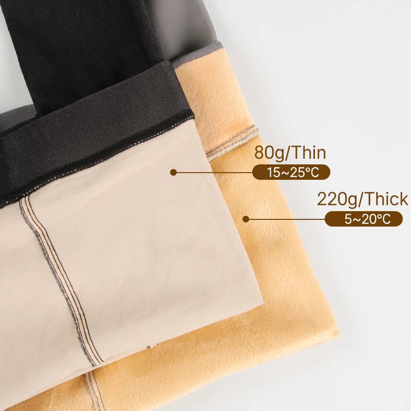 Polyester Elastane Thermal Pantyhose Winter Warm Tights