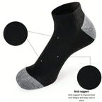 Polyester Elastane Blend Casual Low Cut Socks