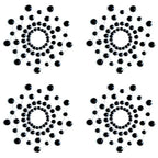 Silicone Rhinestone Nipple Covers