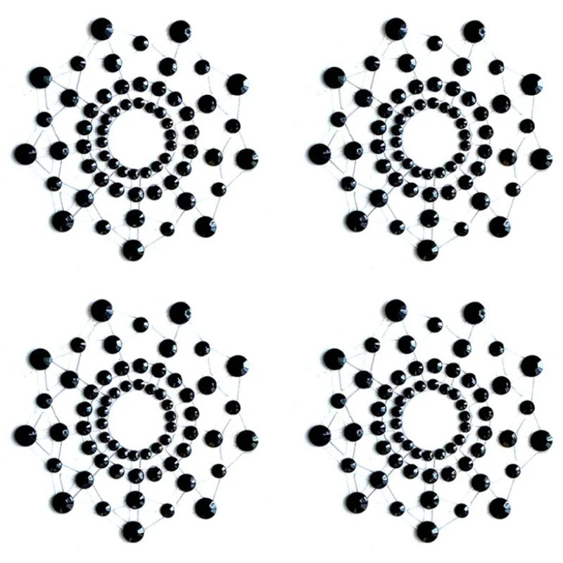 Silicone Rhinestone Nipple Covers
