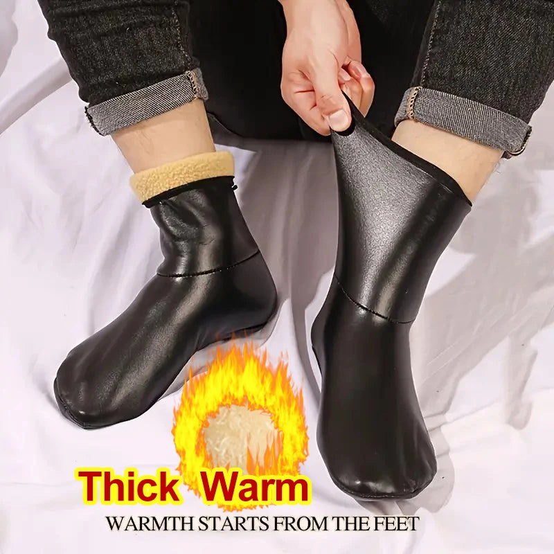 Polyester Elastane Thick Warm Winter Socks