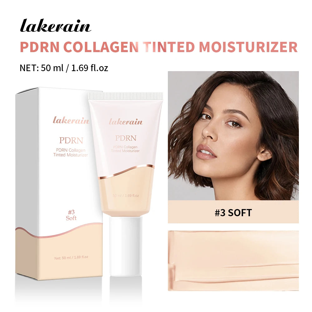 PDRN Collagen Tinted Moisturizer Foundation Cream - 21