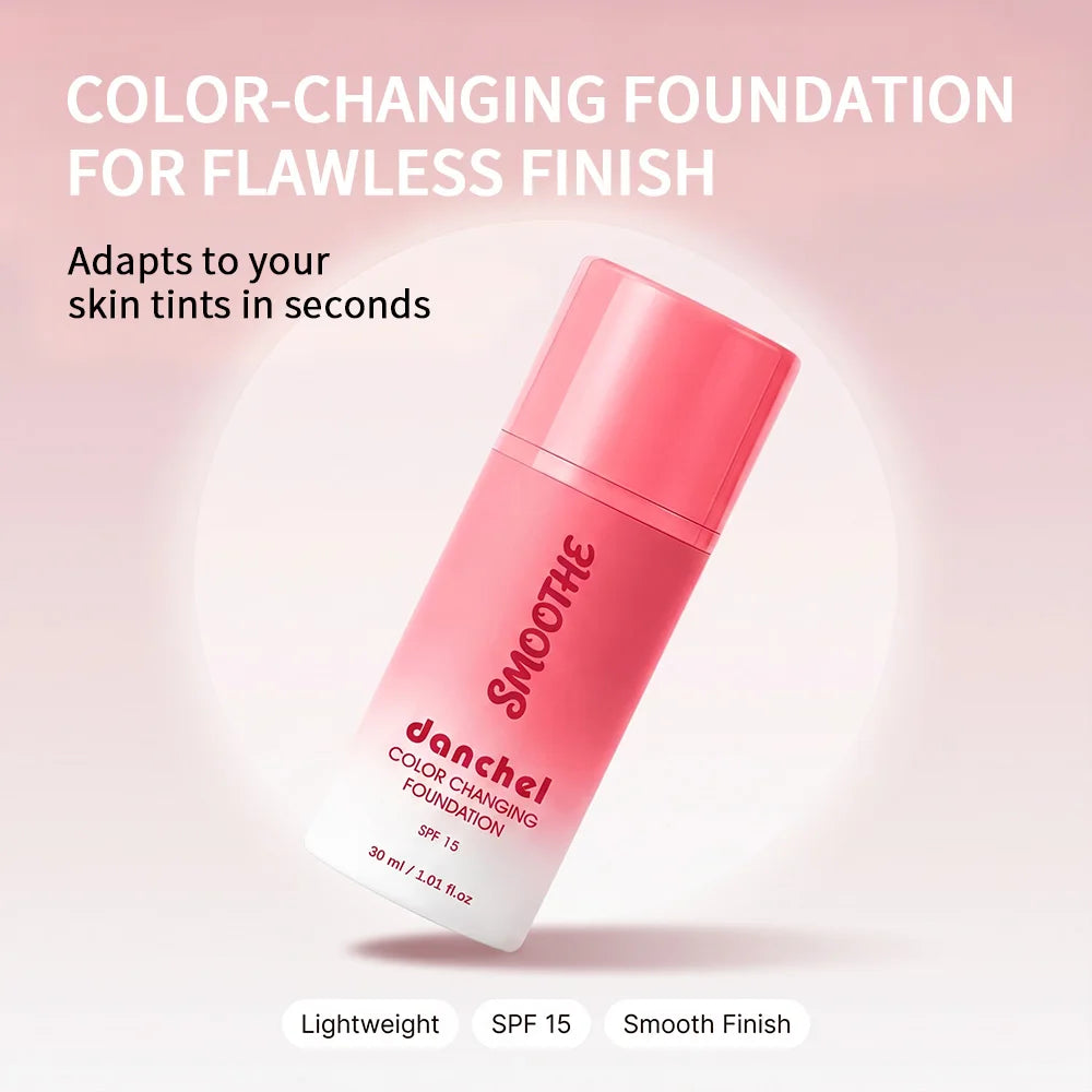 Color Changing Liquid Foundation SPF 15 Skin Tone Adapting Makeup