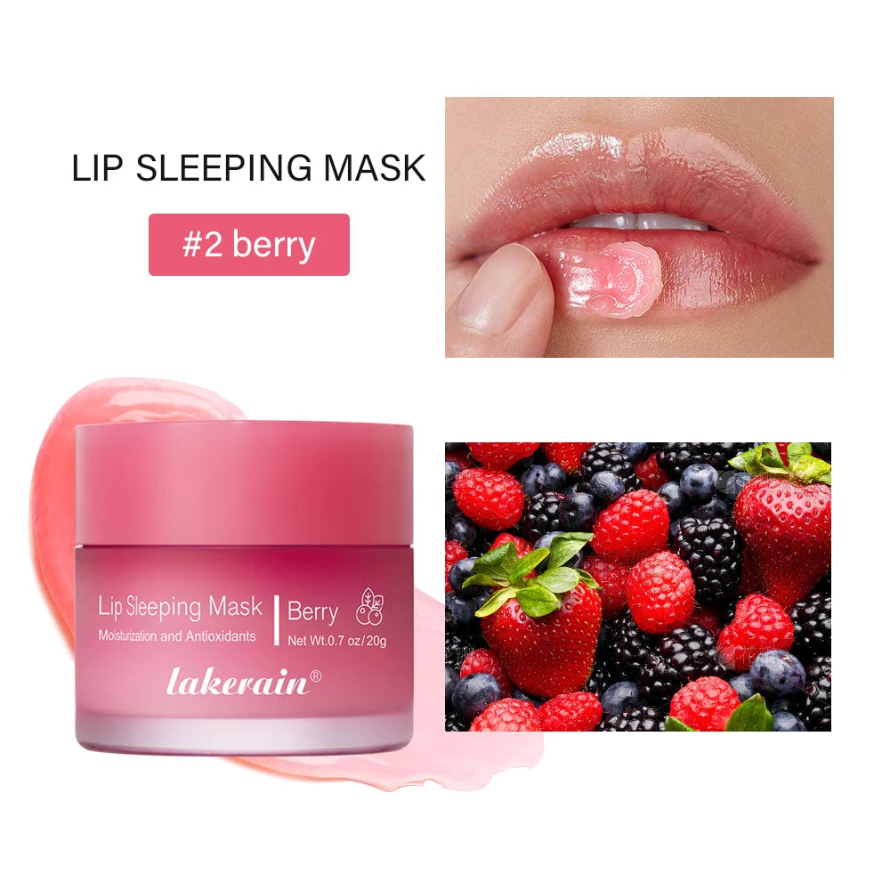 Moisturizing Lip Balm and Sleeping Mask Set - 26