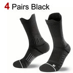 Nylon Spandex Crew Sports Socks for Men