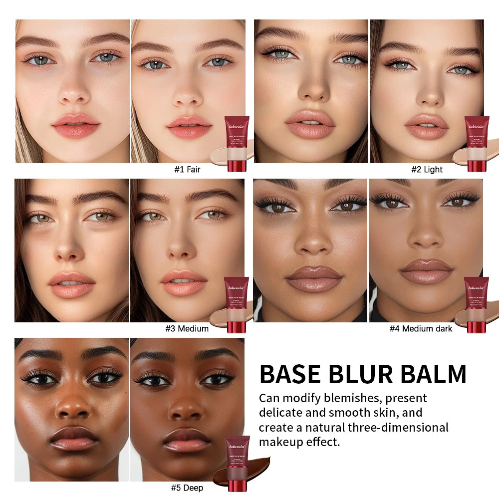 Matte Pore Minimizing Cream Foundation Base Makeup