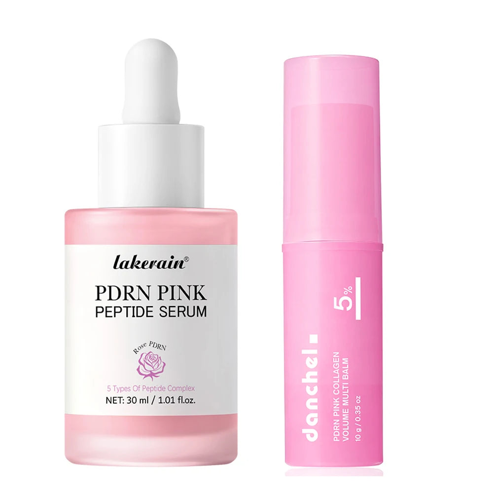 Salmon PDRN Peptide Serum and Collagen Volume Balm Set