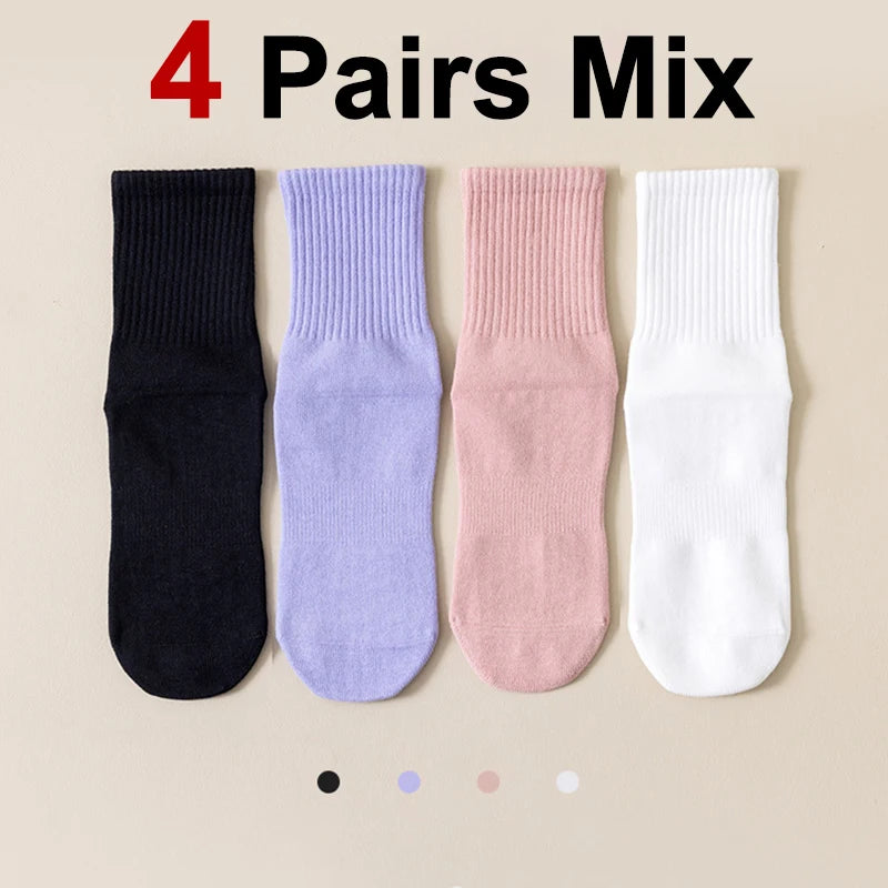 Cotton Anti Slip Yoga Sports Socks - 20