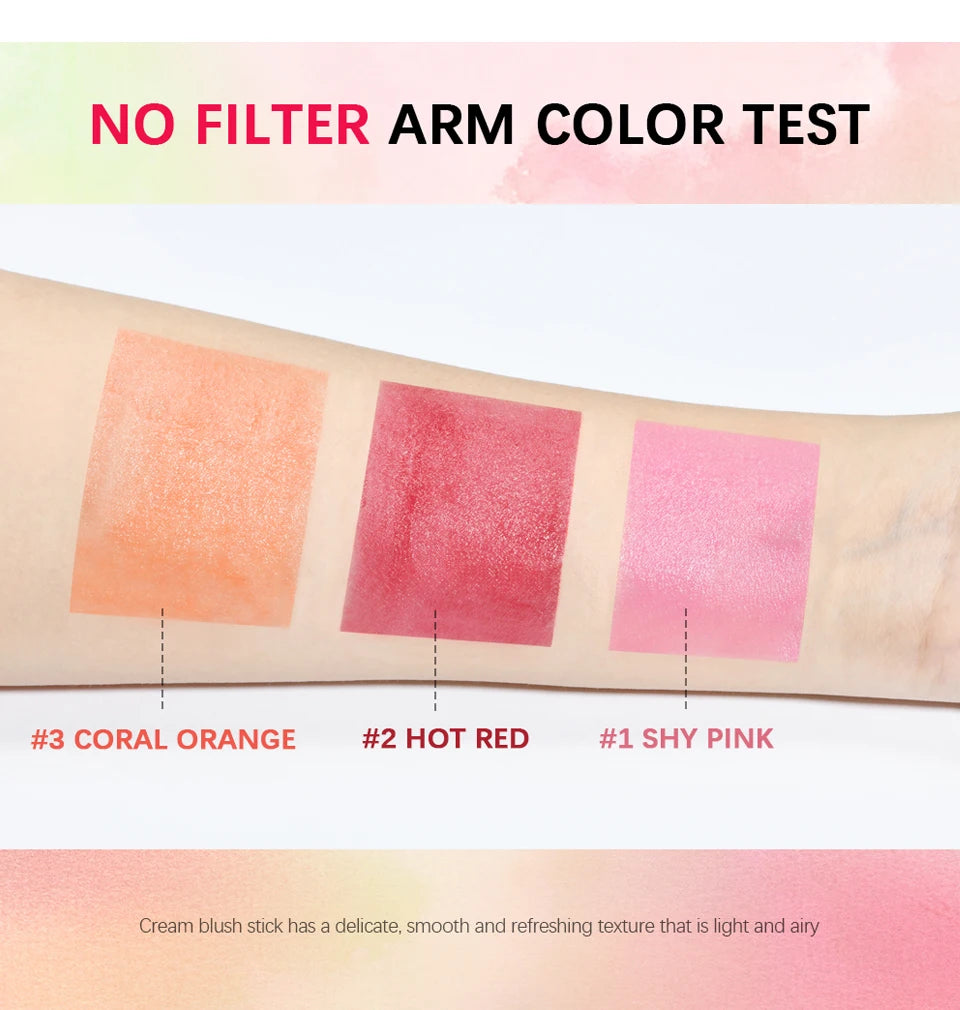 Cream Blush Stick Tinted Moisture Makeup