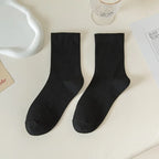 Polyester Blend Middle Tube Casual Socks