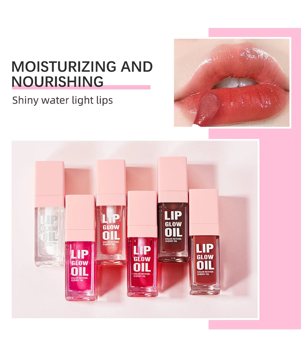 Hydrating Lip Glow Oil Moisturizing Lip Gloss