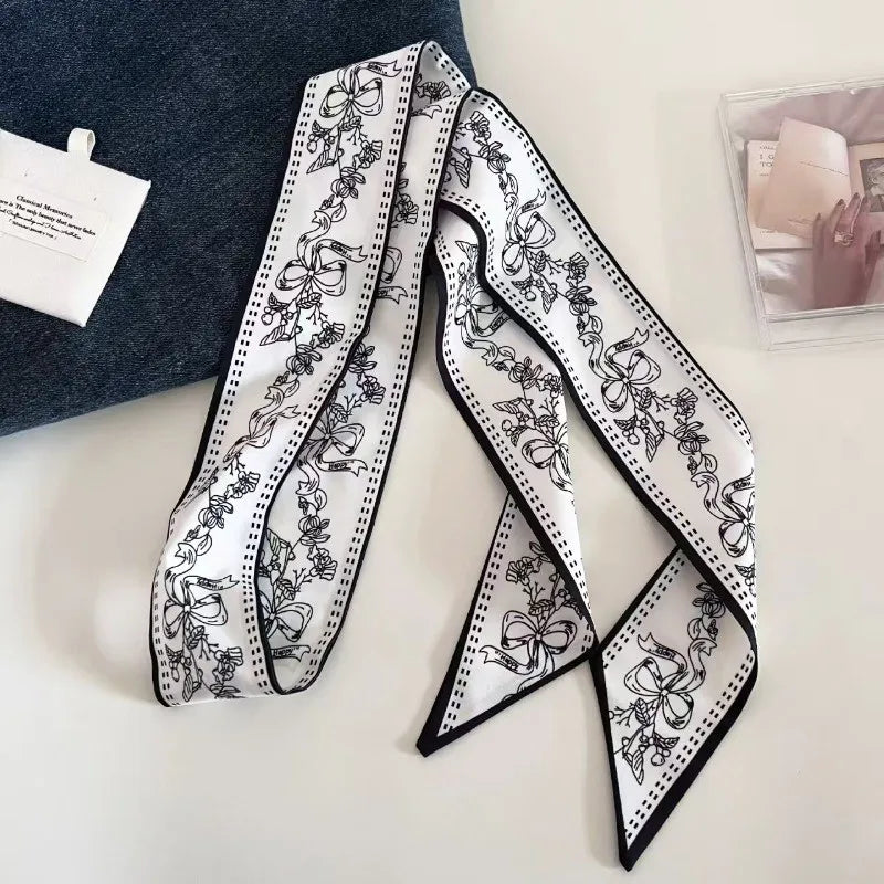 Polyester Printed Long Scarf Neck Accessory - 10