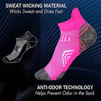 Polyester Elastane Low Cut Sports Socks