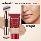 Liquid Foundation Balm and Dual Ended Applicator Brush