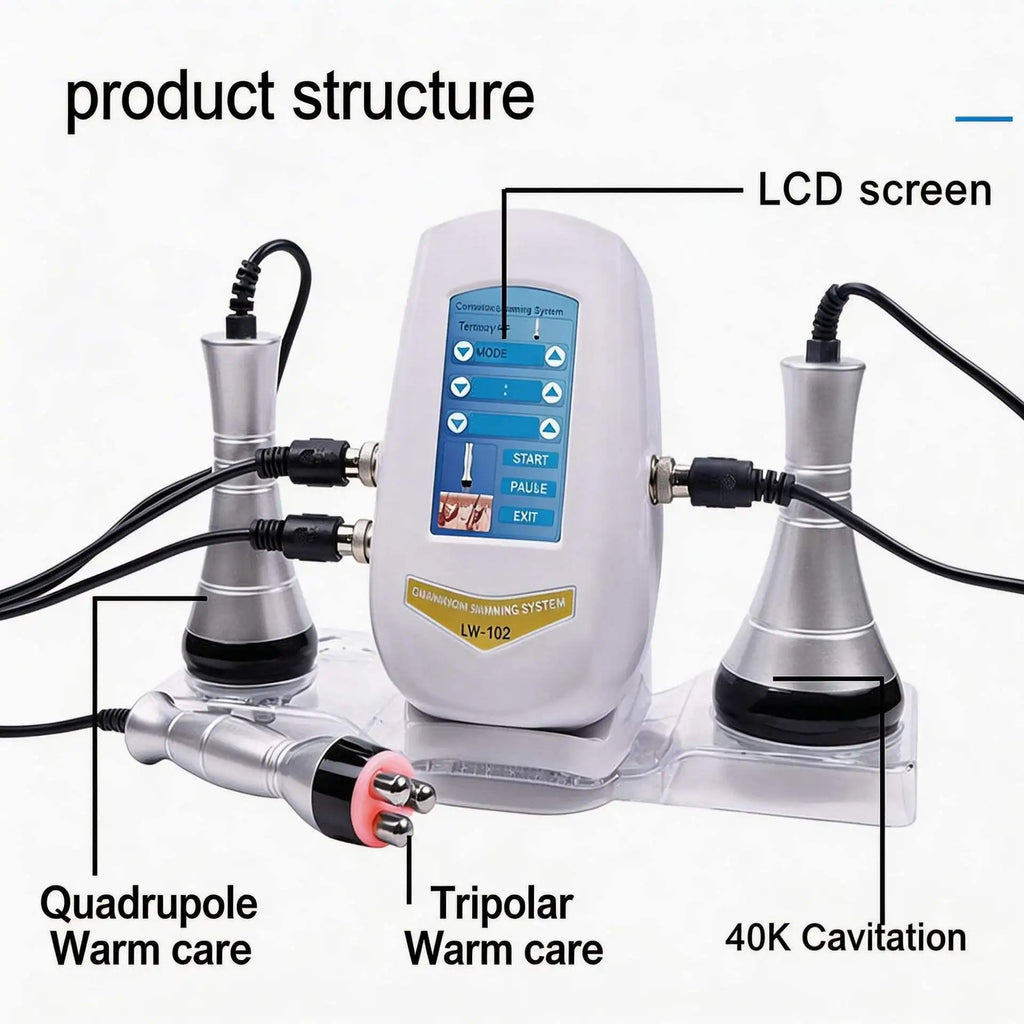 40K Ultrasonic Cavitation and Radio Frequency Body Slimming Machine
