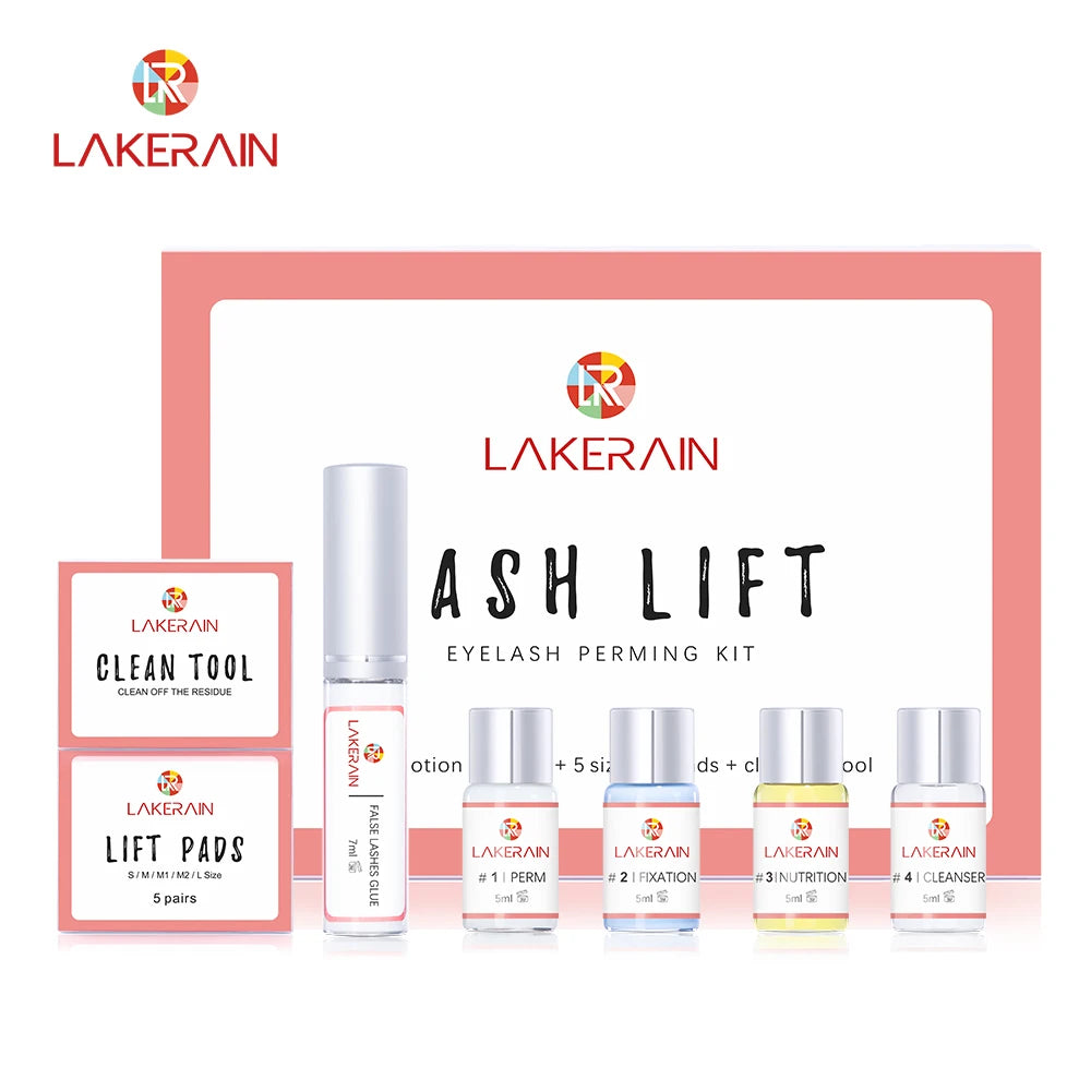 Professional Eyelash Lifting and Perming Set for Home Use
