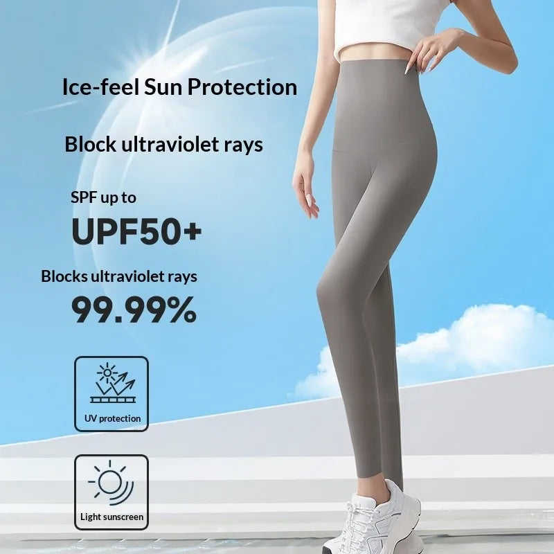 Nylon Elastane Seamless Ice Silk Pantyhose Tights