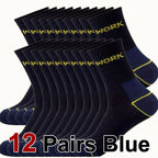 Polyester Elastane Crew Socks For Men
