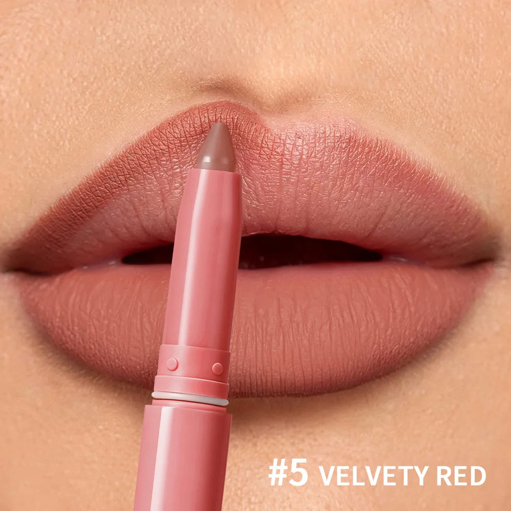 Matte Lip Liner Pencil Waterproof Long Lasting Contour Pen