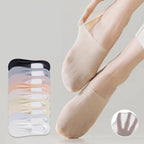 5 Pairs Women Cotton Invisible Low Cut No Show Socks