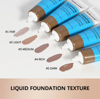 Liquid Foundation Moisturizing Tinted Face Cream